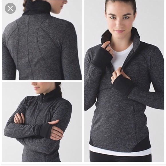 lululemon athletica Jackets & Blazers - EUC LuluLemon Runderful 1/2 Zip Pullover size 4